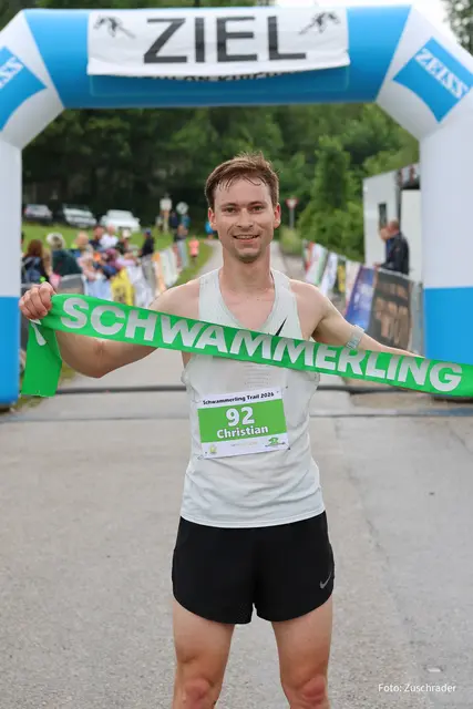 Christian Slawiczek gewann den Hauptlauf | Foto: Zuschrader