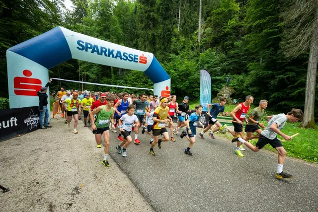 Start zum 30. Katrin-Berglauf in Bad Ischl. | Foto: #badischllaeuft/Marc Schwarz