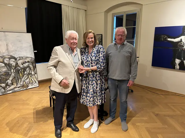 Die Gründungsmitglieder des Vereins Forum Bad Fischau: Hannes Wöhrer, Brigitte Zottl und Reinhard Knobloch. | Foto: Schauer