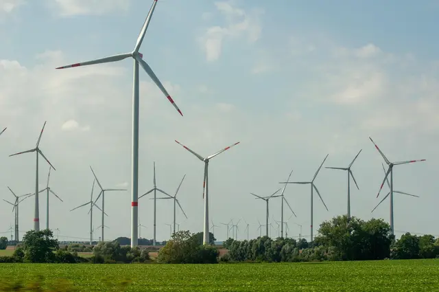 Der Windpark verfügt über eine Gesamtleistung von 28,8 Megawatt. (symbolfoto) | Foto: pixabay / wal_172619