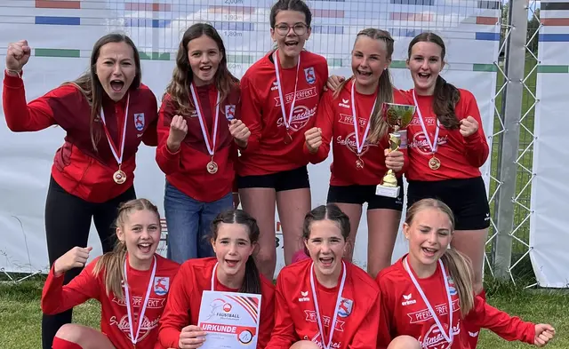 Die erfolgreichen Hirschbacherinnen | Foto: SU Hirschbach
