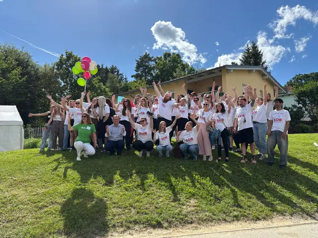 Beim Dorffest im SOS-Kinderdorf Pinkafeld herrschte eine ausgelassene Stimmung. | Foto: SOS-Kinderdorf Burgenland