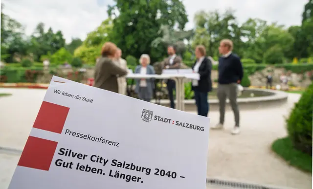 Silver City Salzburg 2040 - Strategie für gesundes Altern, Prävention und soziale Teilhabe
 | Foto: Stadt Salzburg/Alexander Killer