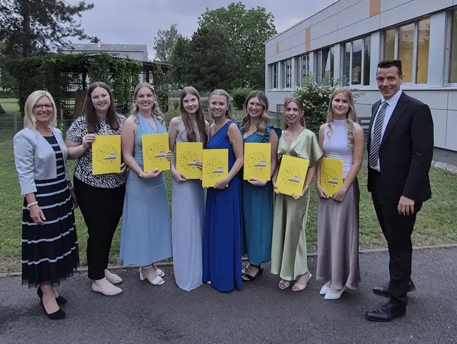 Auszeichnungen in der 5B-Klasse.
