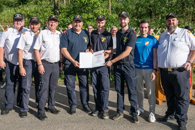 Die Feuerwehrjugend Dobersberg feierte 50 Jahre | Foto: Ing. Gerald Pfabigan