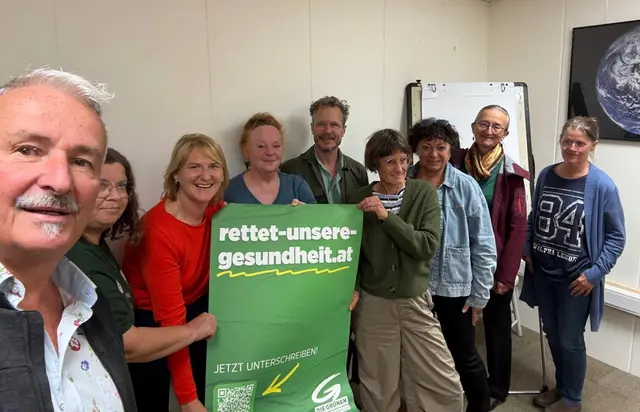 Ein zentrales Thema des Austauschs war auch der mangelhafte Einbindungsprozess bei der Erstellung des Plans.  | Foto: Grüne