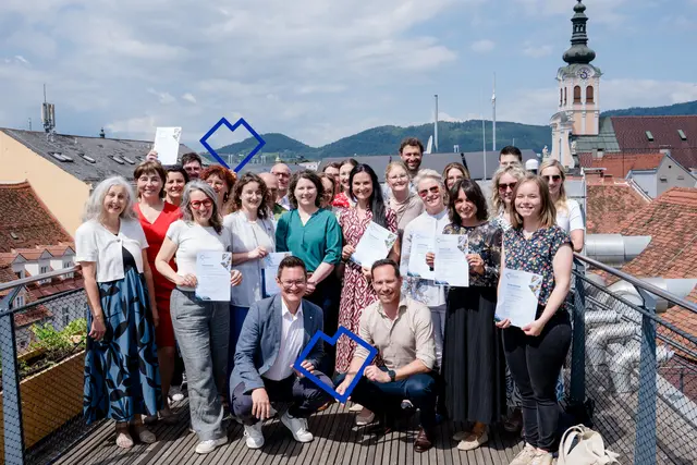 Siegerfoto der Förderwerberinnen und -werber der Region Südweststeiermark und Graz. | Foto: Conny Leitgeb Photograph