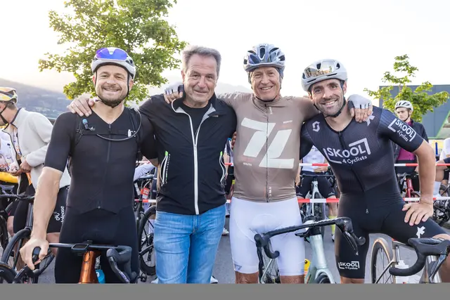 Daniel Federspiel, OK-Chef Franz Theurl, Helmut Wechselberger, Jack Burke
 | Foto: Expa Pictures