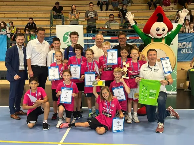 Die Schülerinnen und Schüler der Volksschule Leoben-Stadt gewannen in Bärnbach den steirischen Landesmeistertitel. | Foto: VS Leoben-Stadt