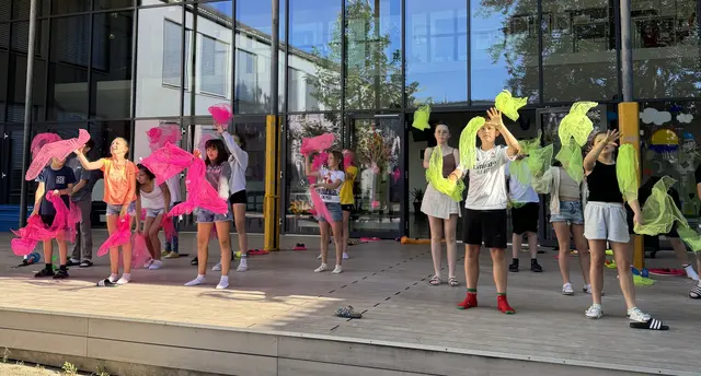Magische Jongliernacht in der Sport/Mittelschule St. Valentin/Schubertviertel. 
 | Foto: Sport/Mittelschule St. Valentin