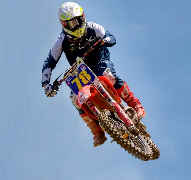 Motocross-Fahrer