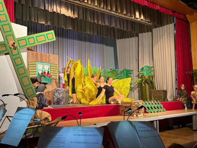 Die Ballettgruppe aus Gratkorn von der Ballettschule Natalie brachte Schwung ins Märchen.