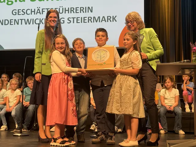 Die Stadt Gleisdorf kann zu Recht stolz auf den neu gewählten Kindergemeinderat sein. | Foto: Stadtmarketing