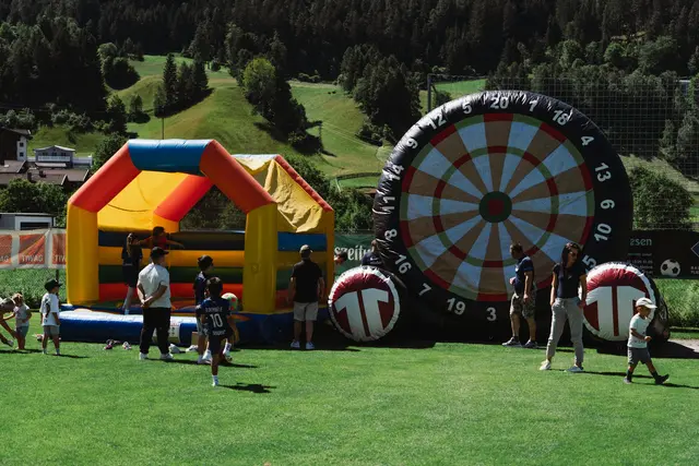 Auf die Kinder wartete Spiel und Spaß beim Familienfest.  | Foto: Hermann Auer