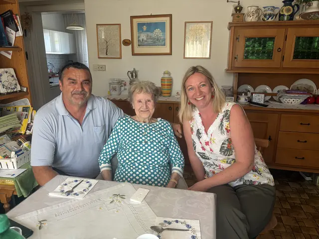 Margarethe Kiss feierte ihren 95. Geburtstag. | Foto: Gemeinde Rechnitz