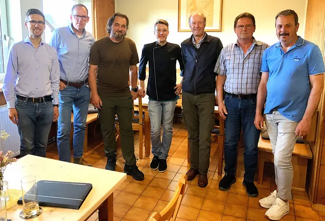 (Fischereirevierausschuss Völkermakrt) von links nach rechts: 
Florian Stürzenbecher, Christoph Steinacher, Gottfried Jenschatz, Thomas Sdovc, Hubertus Orsini-Rosenberg, Hubert Frager und Daniel Valant
