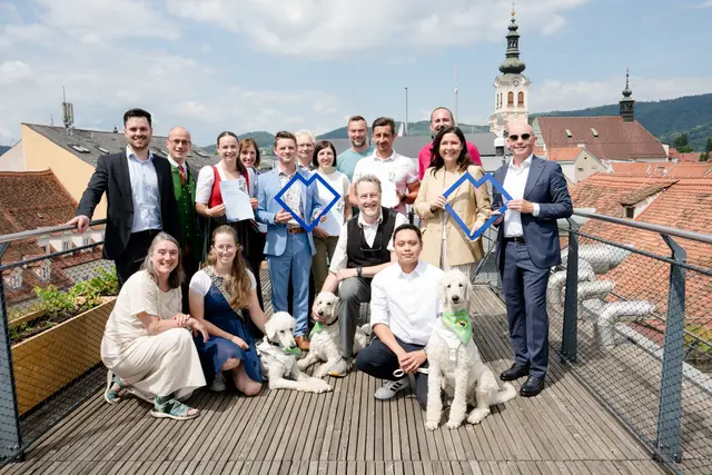 Siegerfoto der Förderwerberinnen und -werber der Region Süd-Oststeiermark. | Foto: Conny Leitgeb Photograph