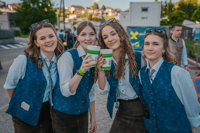 In Königswiesen wurde am 11. Juni 2026 das Bezirksmusikfest gefeiert. | Foto: Crew8-Events / Hausi Flo
