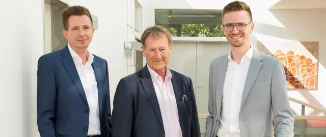 Von links: Andreas Pirklbauer, Gerhard Pirklbauer und Raffael Winkler. | Foto: Gabriele Lackner-Strauss