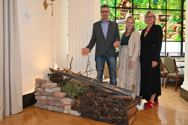 Anton Schilcher und GR Cornelia Schilcher mit GR Judith Händler.