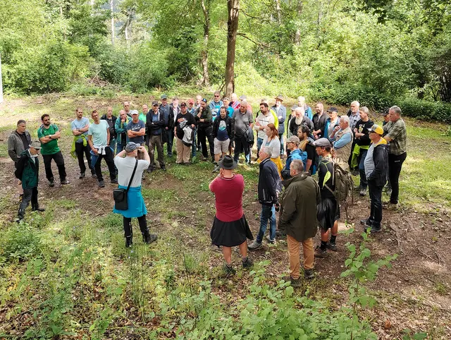 50 Männer auf Starhemberg-Erkundung. | Foto: Ing. Werner Holy