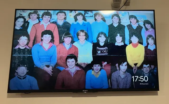 Abschlussbild der Klasse 4 b von 1981. | Foto: Maria Simma