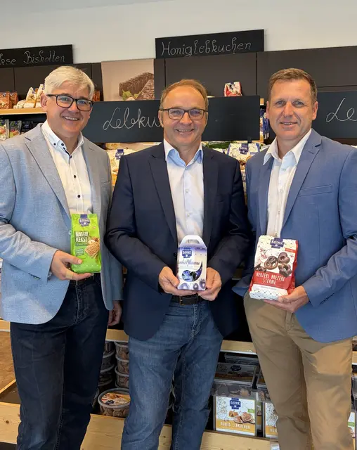 V. l.: Thomas Gratzer, Franz Weglehner, Gerd Hörlesberger | Foto: Franz Kastner GmbH