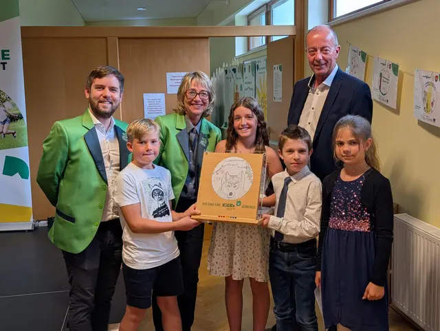 In Albersdorf-Prebuch konnte der erste Kindergemeinderat angelobt werden.  | Foto: ERWG