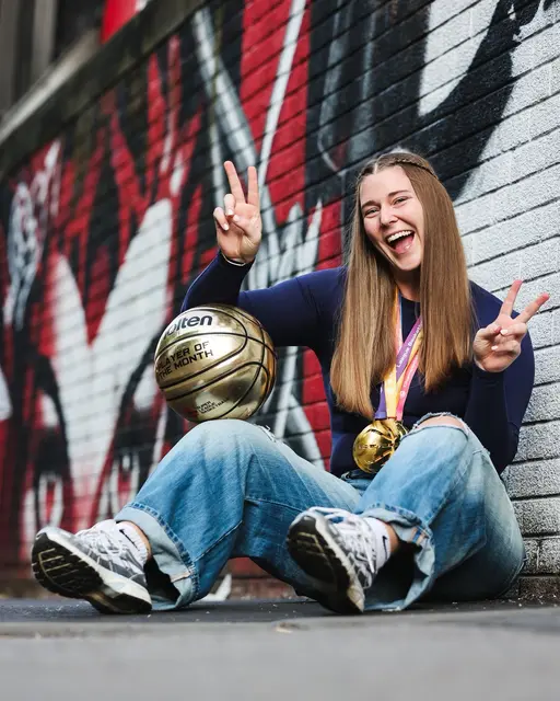 die Leibnitzer Basketballerin Nina Krisper hat mit den Sheffield Hatters einen perfekten Saisonstart in Großbritannien aufs Parkett gelegt.  | Foto: Kripser