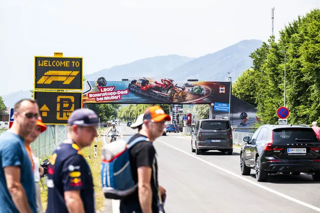 Der Red Bull Ring ist das Ziel.
