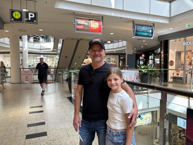 Mario Zammernig und seine Tochter Eileen aus Klagenfurt.  | Foto: MeinBezirk.at/Lea Kainz