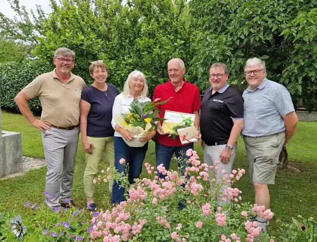 Das Ehepaar Schindler feierte ihre Goldene Hochzeit. | Foto: Gemeinde