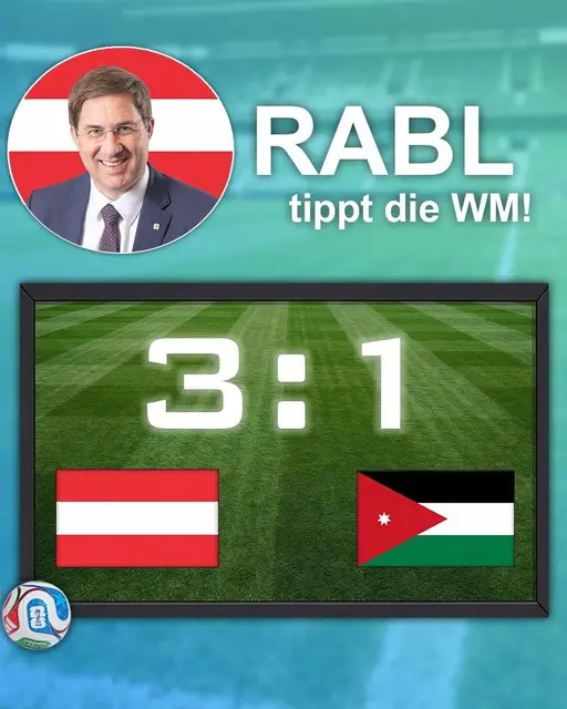 Bürgermsiter Rabl lag mit seinem Tipp genau richtig. | Foto: Facebook/Rabl