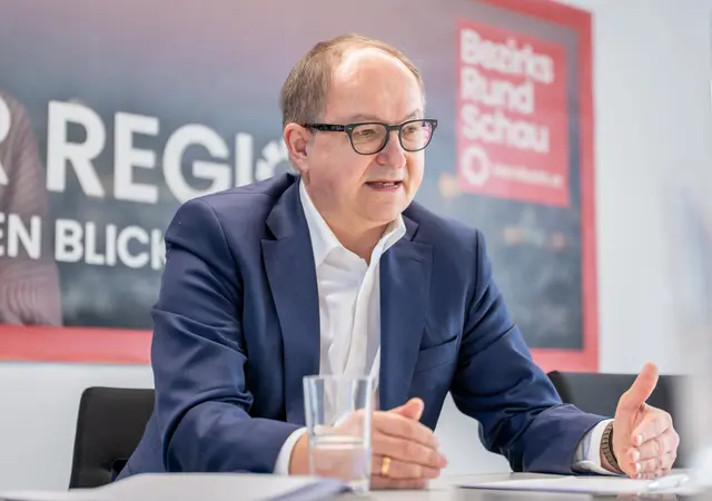 SPÖ-Landesparteivorsitzender Martin Winkler. | Foto: MeinBezirk/Siegl
