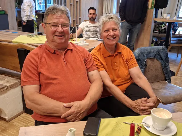 Auch Hermi und Robert wären aus Haslach waren gekommen. | Foto: Helmut Eder