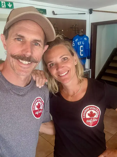 Andrew Hill mit seiner Frau Felicitas | Foto: Privat
