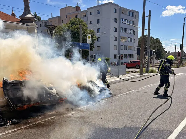 Nach wenigen Minuten war der Brand gelöscht.  | Foto: FF Möllersdorf /R. Romar