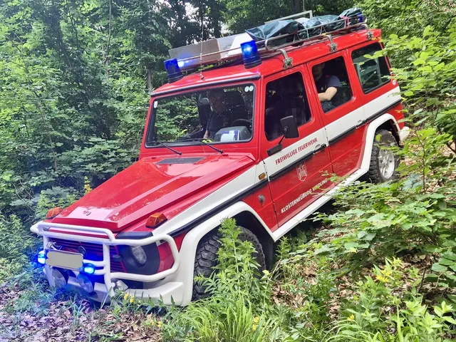 Ein Spaziergänger konnte den Wald aus eigener Kraft nicht mehr verlassen. | Foto: FF Weidling