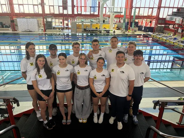 Das SVV-Team bei den Ö Meisterschaften in Wien | Foto: Schwimmverein Vöcklabruck