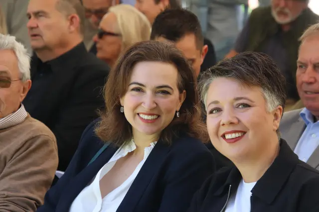 Alma Zadis, Olga Voglauer | Foto: Karl Nessmann
