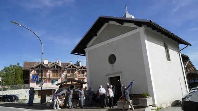 Die Chiesa di San Rocco ist in Lavarone auch als Braunau-Kapelle bekannt. | Foto: Alois Rögl