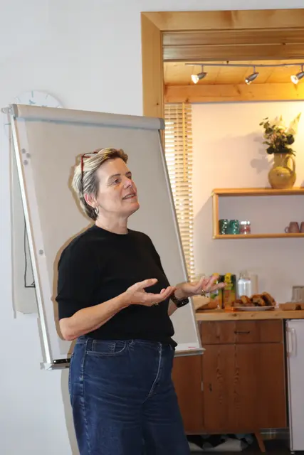 Stefanie Falch war eine der Organisatorinnen des Treffens.  | Foto: Elisabeth Zangerl