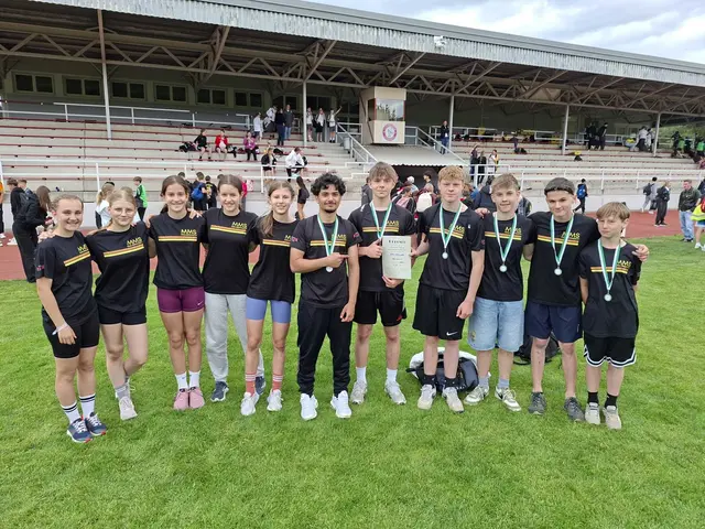 Übrigens: Die Musik-Mittelschule Eibiswald war die einzige, die die Kugelstoßanlage betrat und dort ihre Punkte holte. | Foto: Musik-MS Eibiswald