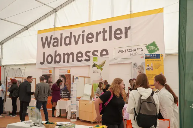 Die Waldviertler Jobmesse findet jedes Jahr in einem anderen Waldviertler Bezirk statt. (Archiv) | Foto: Evi Leutgeb