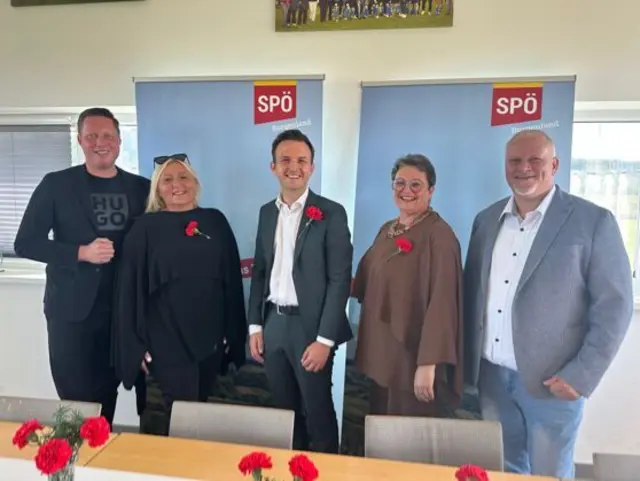 Der 27-jährige Matthias Müllner wurde mit 92 Prozent der Stimmen zum neuen Ortsparteivorsitzenden gewählt.