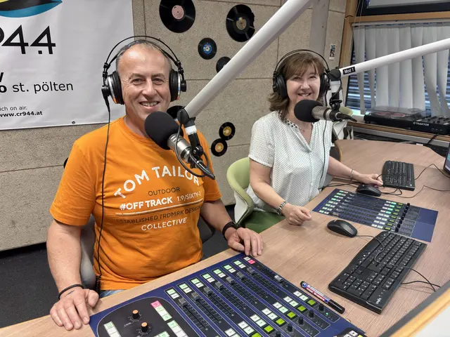 Michael Metzger und Susi Hörmann sind seit mehr als sieben Jahren zusammen auf Sendung. | Foto: Tanja Handlfinger