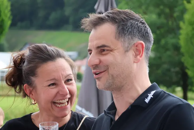 Conny Berndorfer und Martin Wildfellner. | Foto: MeinBezirk/Constance Haslberger