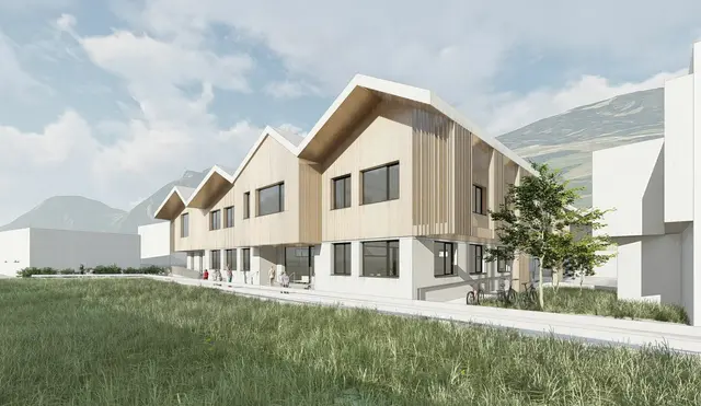 Die neue Volksschule in der Gemeinde Ramsau wird das Herzstück der Gemeinde.  | Foto: Schwaighofer Architekten