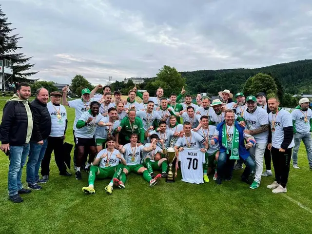 Die erfolgreiche Meistermannschaft des SV Donau Klagenfurt | Foto: SV Donau Klagenfurt