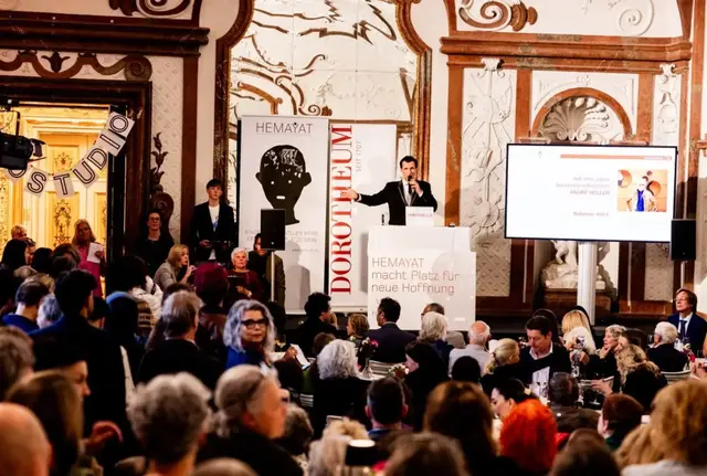 Der Benefizabend des Betreuungszentrums für Folter- und Kriegsüberlebende "Hemayat" war ein voller Erfolg. | Foto: Julia Wesely